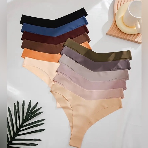 Seamless Underwear Panty Set 12 pcs 🔥✨✨✨ SZ L New - Picture 3 of 3